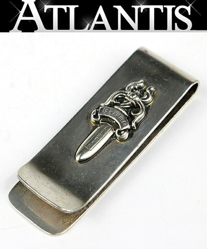 CHROME HEARTS Dagger Silver Money Clip