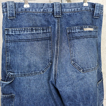CHROME HEARTS V2 Carpenter Denim Jeans Blue SV925 Size 34