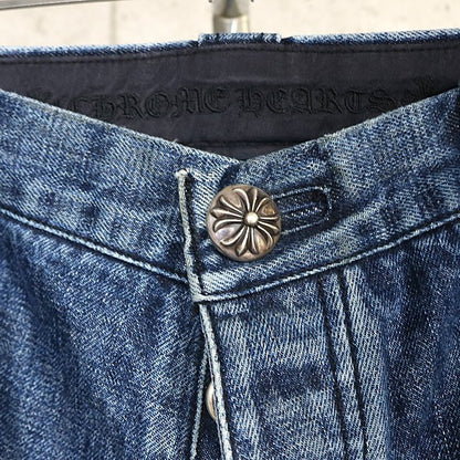 CHROME HEARTS V2 Carpenter Denim Jeans Blue SV925 Size 34