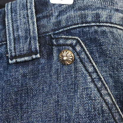 CHROME HEARTS V2 Carpenter Denim Jeans Blue SV925 Size 34