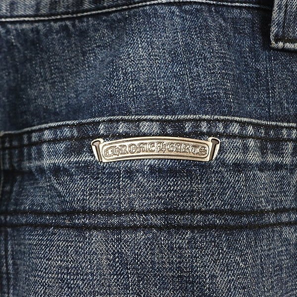 CHROME HEARTS V2 Carpenter Denim Jeans Blue SV925 Size 34