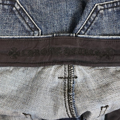 CHROME HEARTS V2 Carpenter Denim Jeans Blue SV925 Size 34