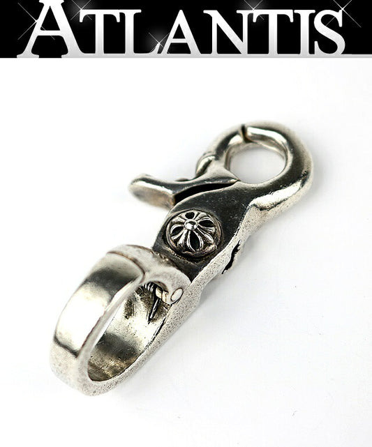 CHROME HEARTS Quick Clip Cross Ball Silver 925 Wallet Size ONE SIZE