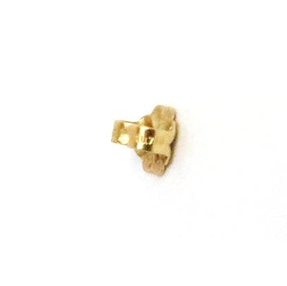 TIFFANY Smile Mini K18YG Earrings Size ONE SIZE