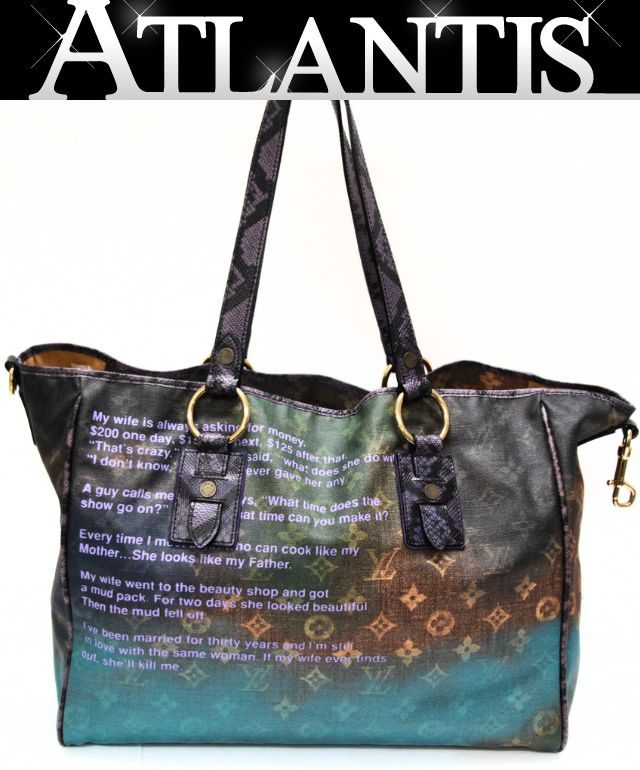 Louis Vuitton Heartbreak Monogram Bag Blue Size ONE SIZE