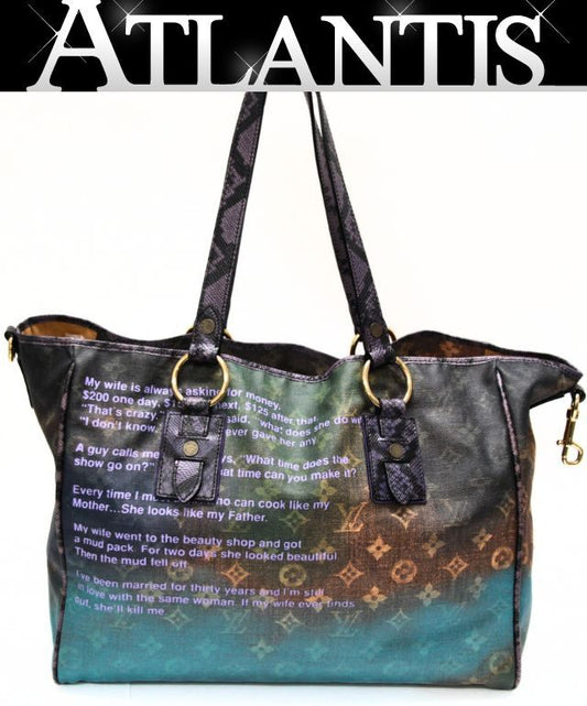 Louis Vuitton Heartbreak Monogram Bag Blue Size ONE SIZE