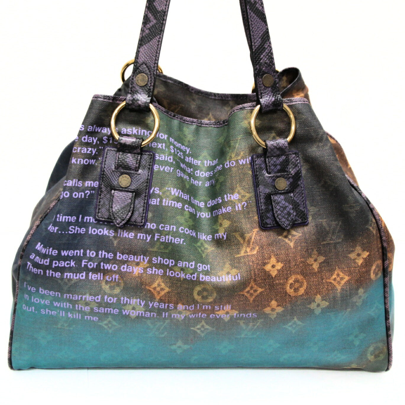 Louis Vuitton Heartbreak Monogram Bag Blue Size ONE SIZE