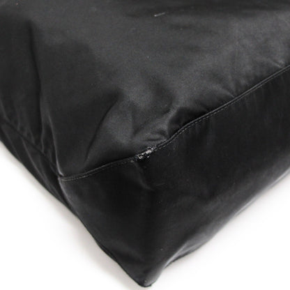 PRADA Triangle Logo Nylon 2-Way Bag Black Size ONE SIZE