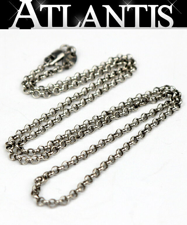 CHROME HEARTS Roll Chain Silver SV925 Necklace Size ONE SIZE