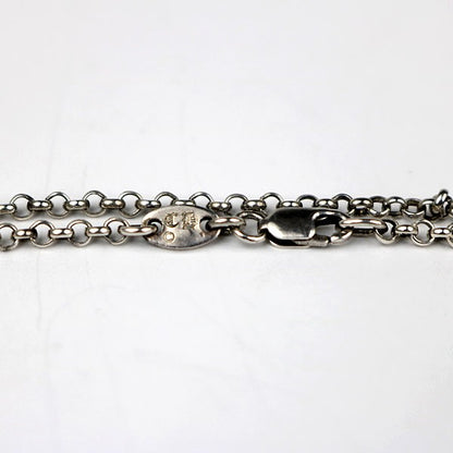 CHROME HEARTS Roll Chain Silver SV925 Necklace Size ONE SIZE