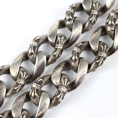 CHROME HEARTS Fancy Link Clip Silver Choker Size ONE SIZE