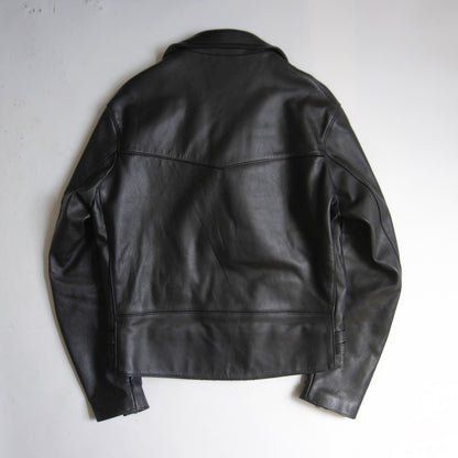 666 triple six Steerhide UK Side Belt Double Rider Riders Jacket Size 40