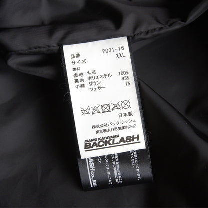 Isamu Katayama Backlash Kangaroo leather down jacket Size 5
