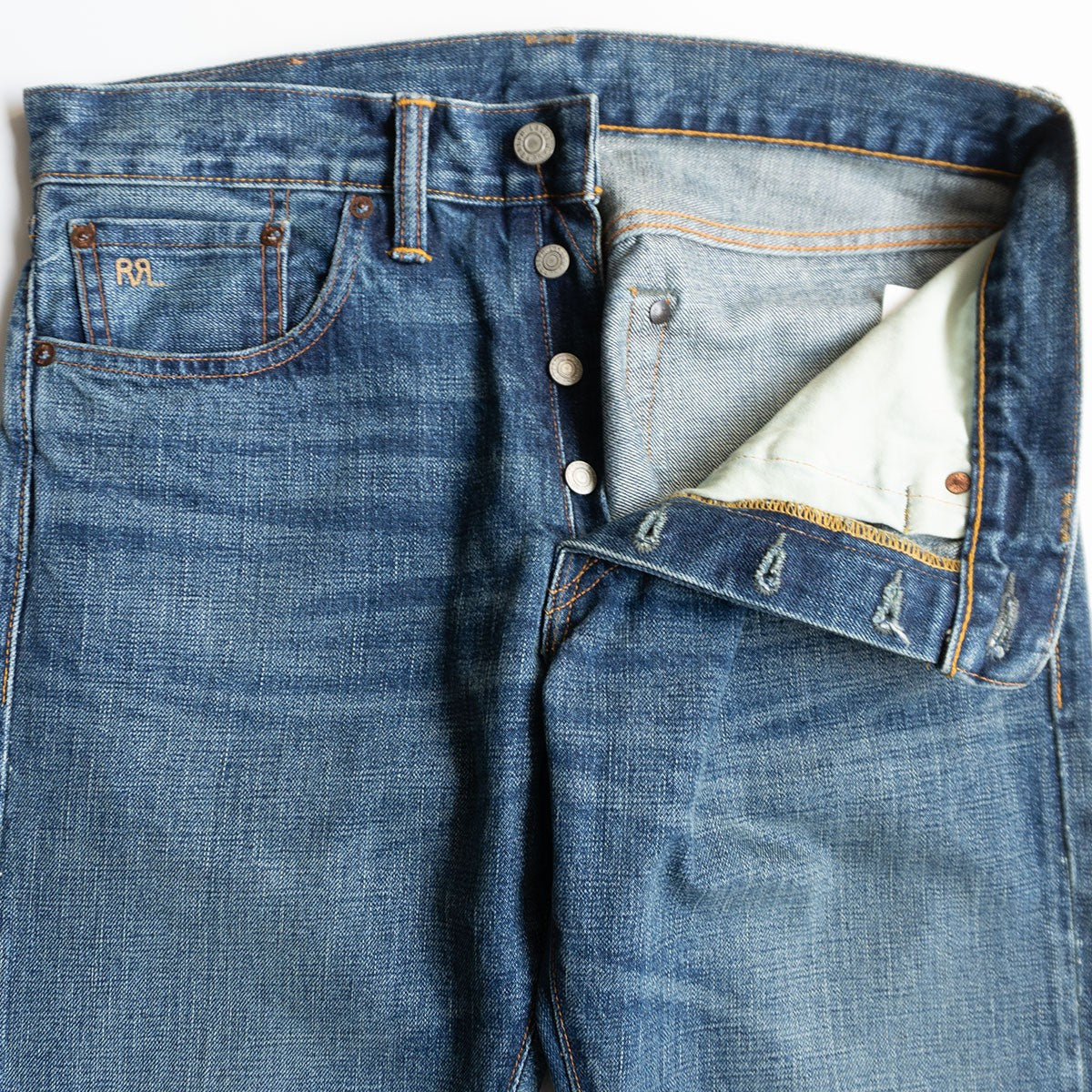 RRL Slim Fit Jeans Vintage Wash Size 31×30