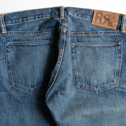 RRL Slim Fit Jeans Vintage Wash Size 31×30
