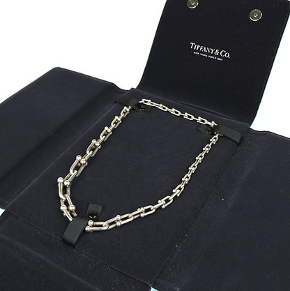 TIFFANY&CO. Hardware Graduated Silver Necklace Size ONE SIZE