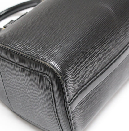 Louis Vuitton Speedy 25 Epi Leather Bag Black Size ONE SIZE