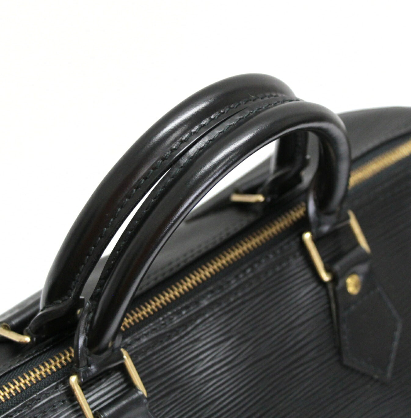 Louis Vuitton Speedy 30 Epi Handbag Black Size ONE SIZE