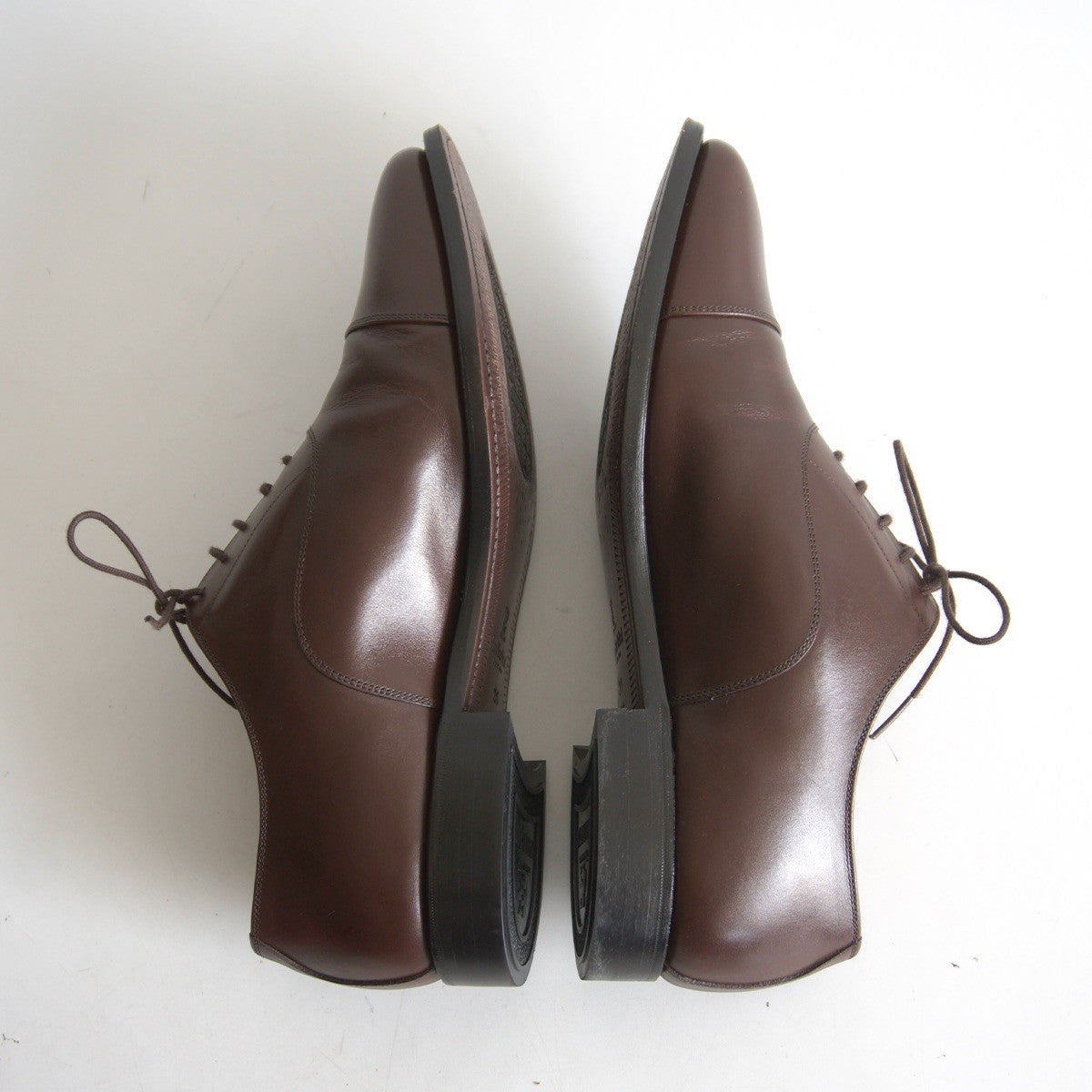SCOTCH GRAIN Cap-toe leather shoes Size 26EEE