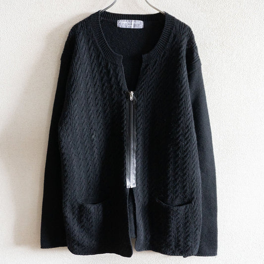 Comme des Garcons 03 00s Paneled Zip Cardigan Size M