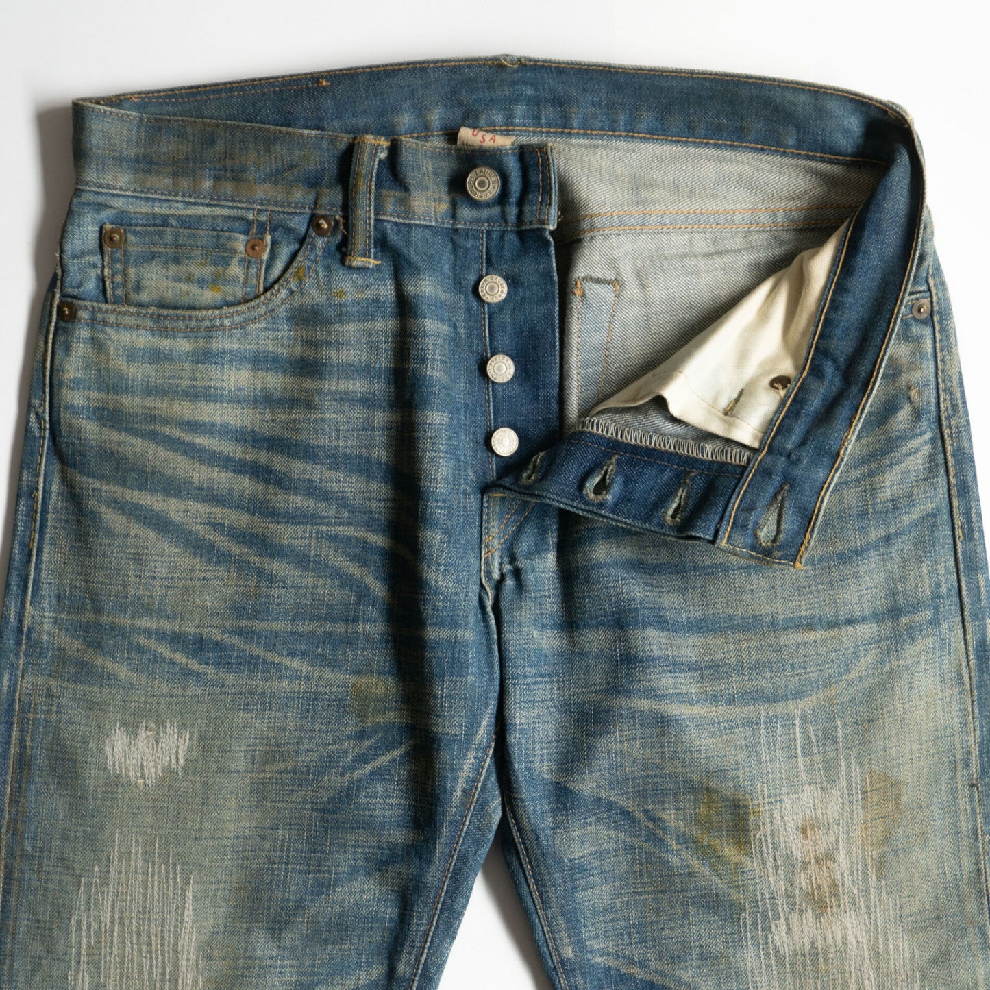 RRL Idaho Low-Straight Jeans Vintage Wash Size 29×34