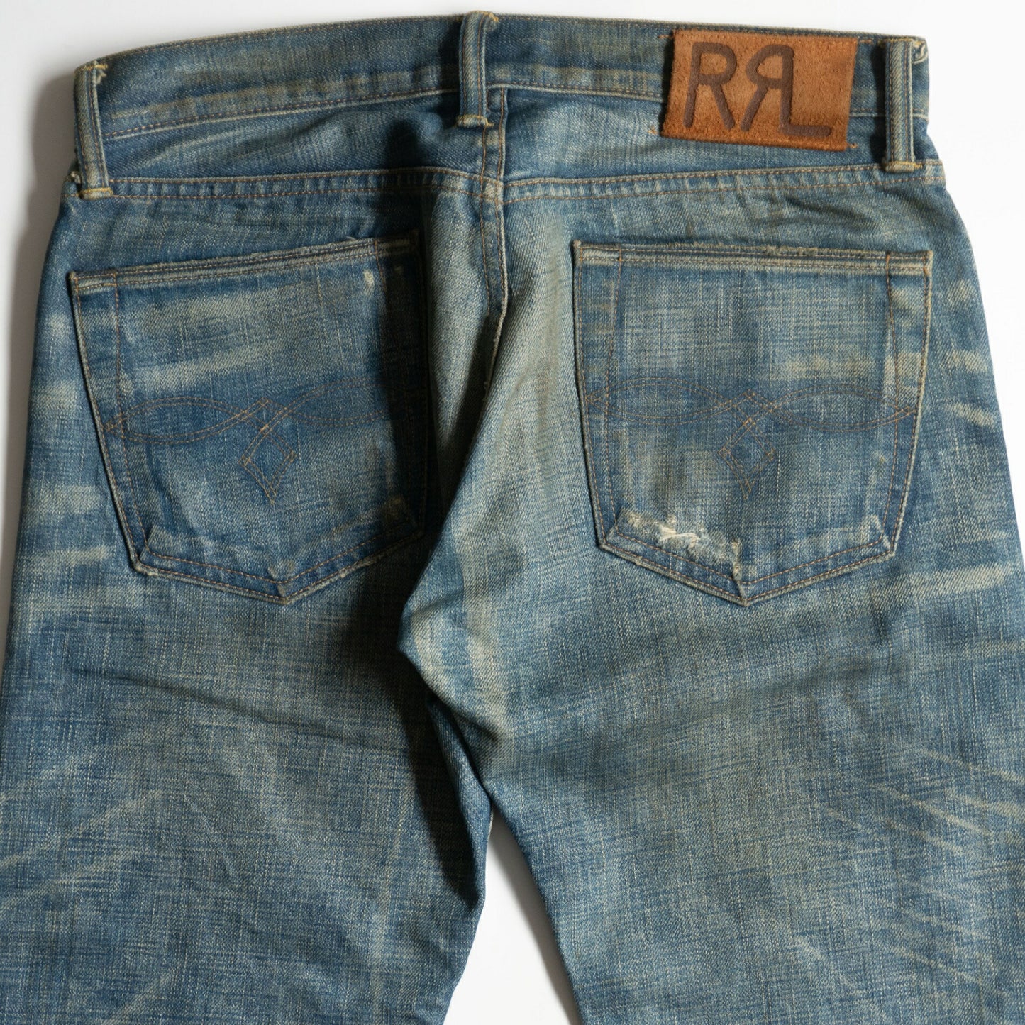 RRL Idaho Low-Straight Jeans Vintage Wash Size 29×34