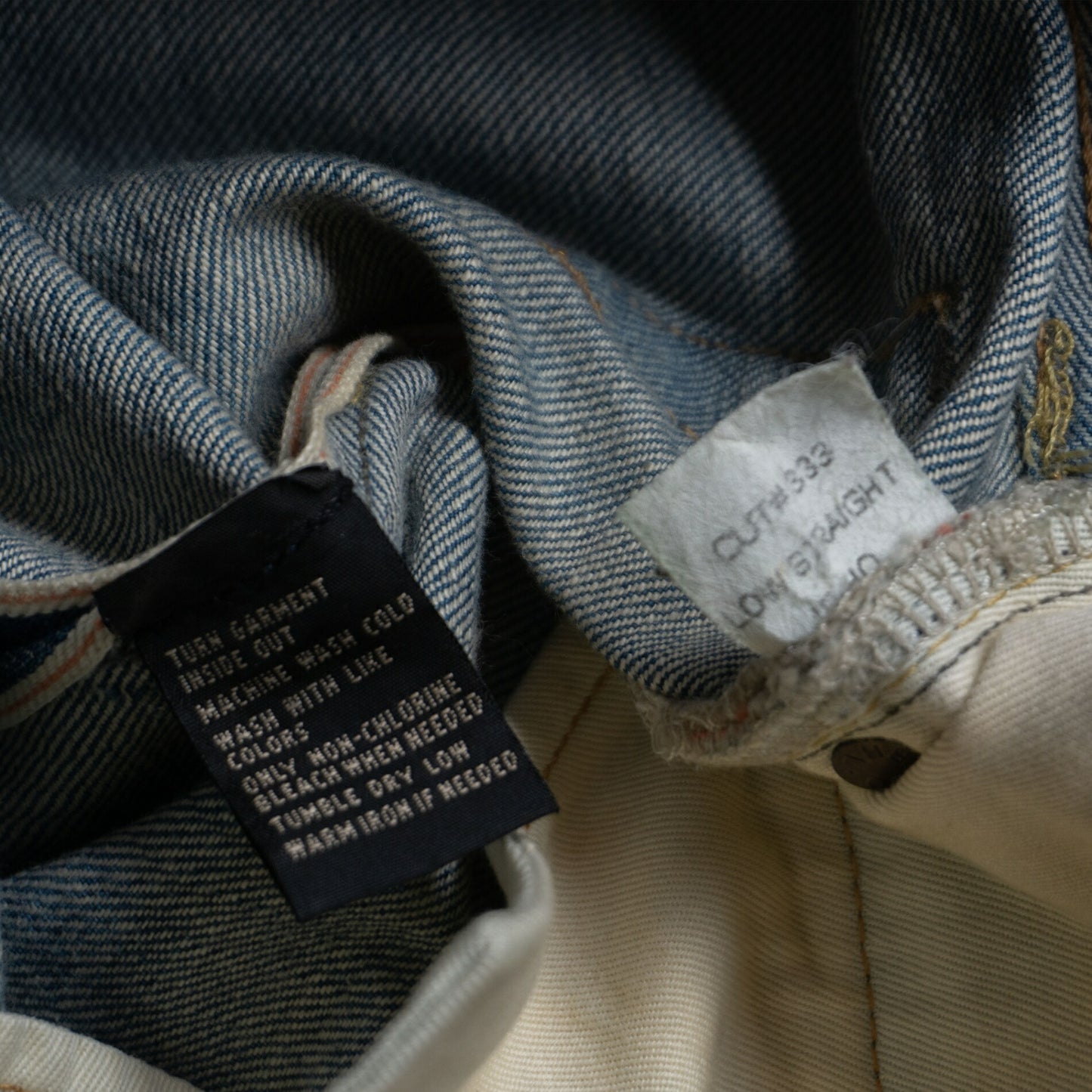 RRL Idaho Low-Straight Jeans Vintage Wash Size 29×34