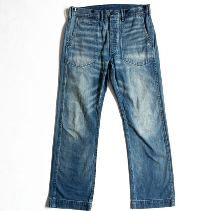 RRL DENIM TROUSER Vintage Wash Size 31x30 Size 31×30