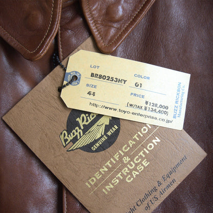 BUZZ RICKSON A-2 Horsehide Flight Jacket Size S