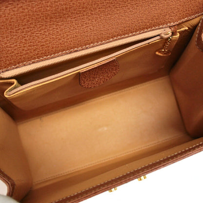 GUCCI Vintage Lady Lock 2-Way Bag Brown Size ONE SIZE