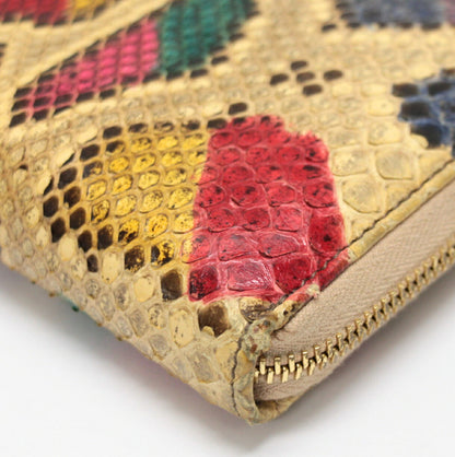 GUCCI GG Marmont Python Zip Wallet Multi Size ONE SIZE
