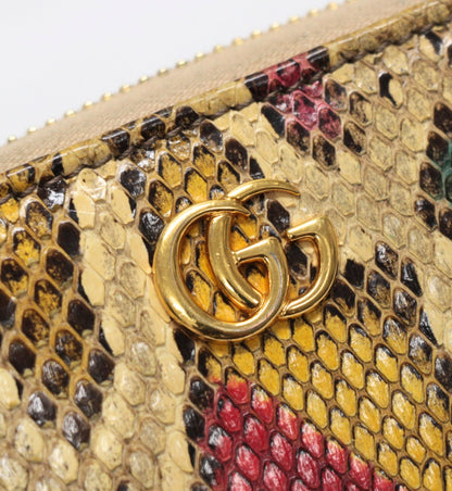 GUCCI GG Marmont Python Zip Wallet Multi Size ONE SIZE