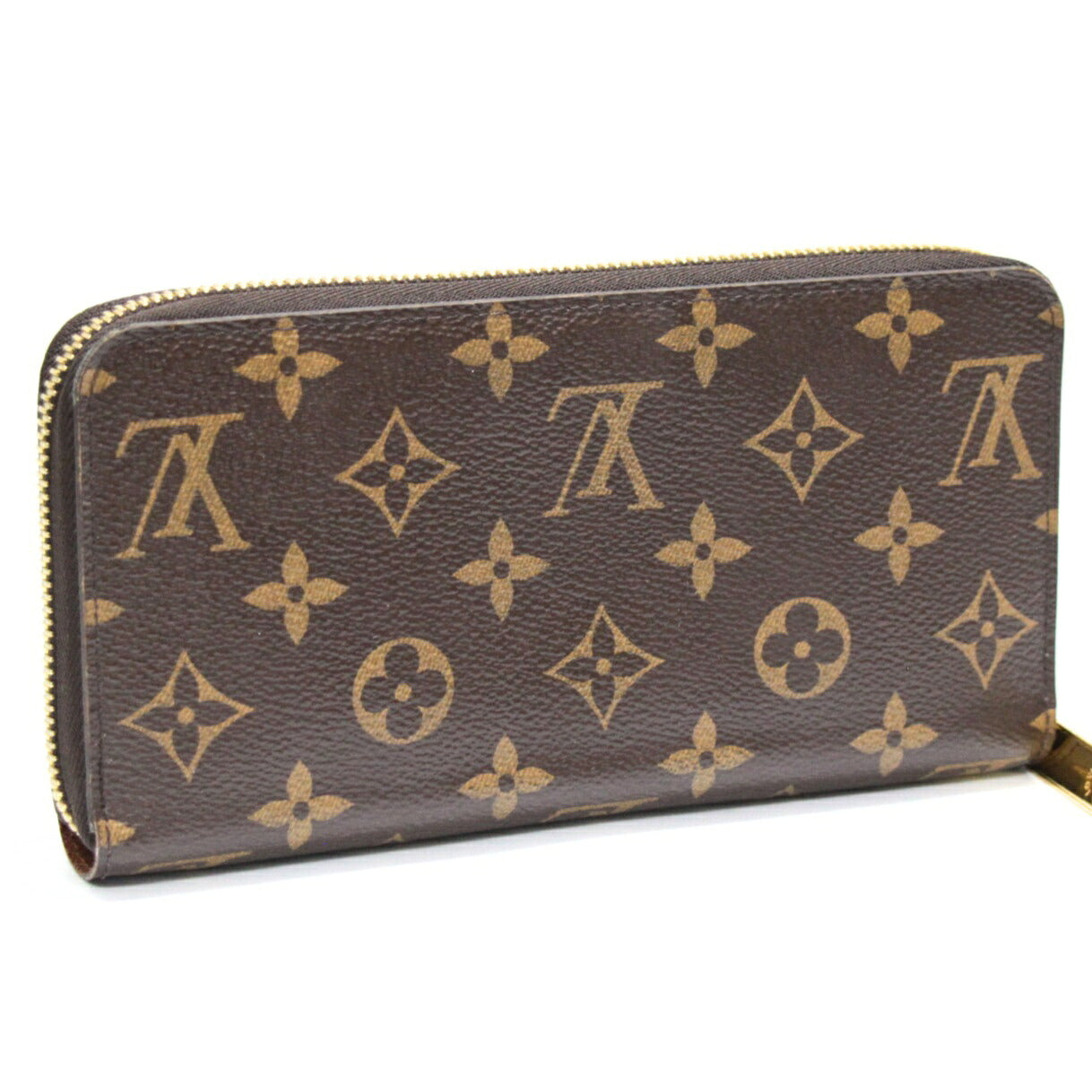 Louis Vuitton Monogram Zippy Leather Wallet Size ONE SIZE