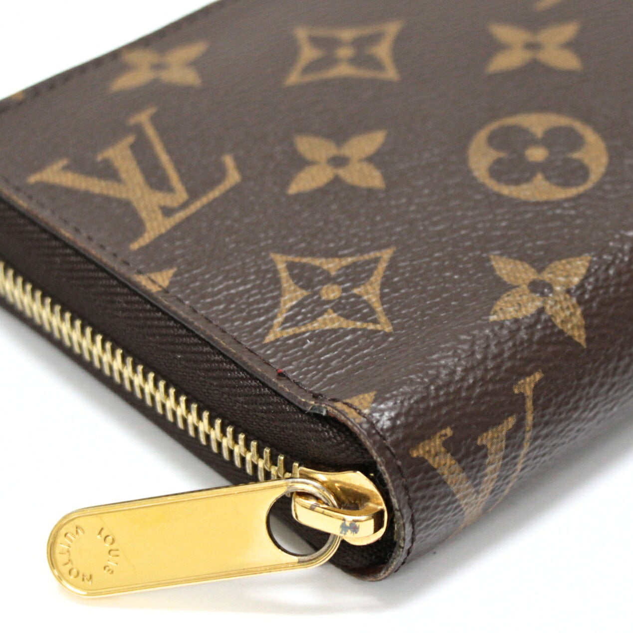 Louis Vuitton Monogram Zippy Leather Wallet Size ONE SIZE