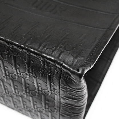 Christian Dior Trotter Book Tote Bag Black Size ONE SIZE