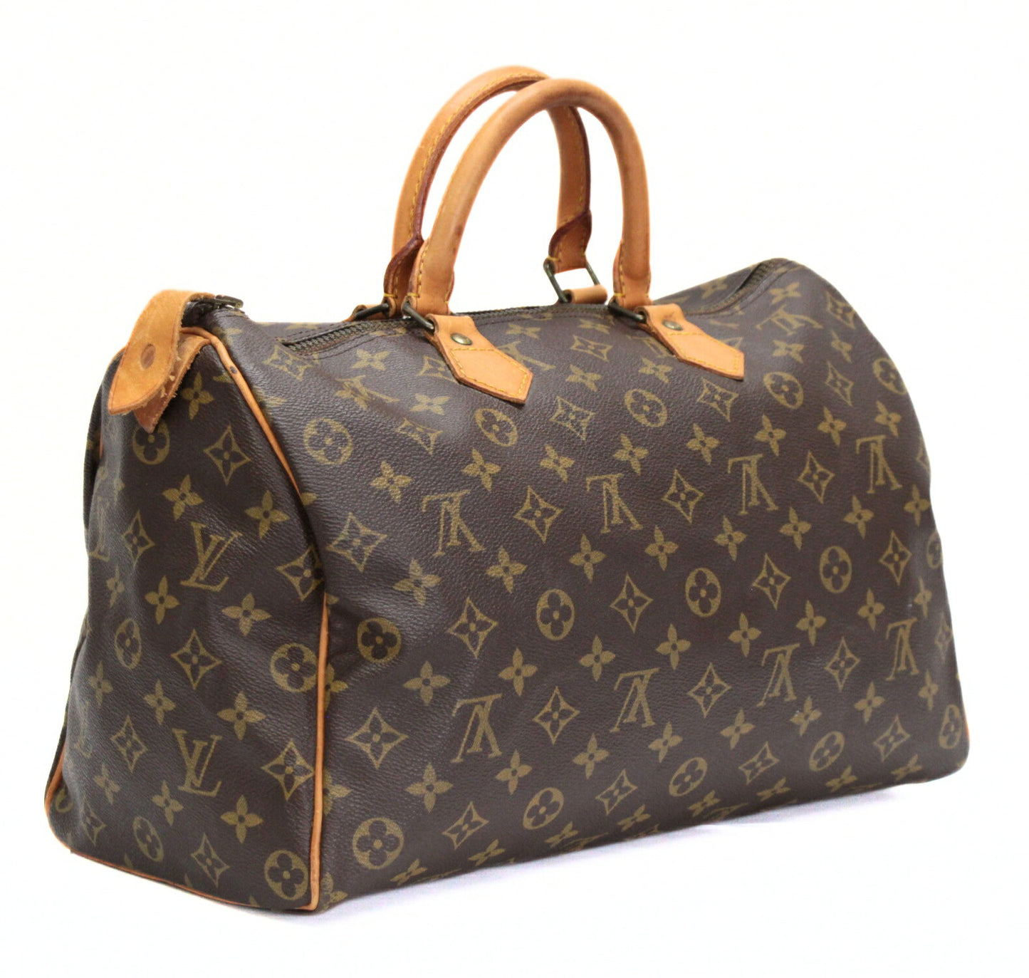 LOUIS VUITTON Monogram Canvas Speedy 35 Bag Size ONE SIZE