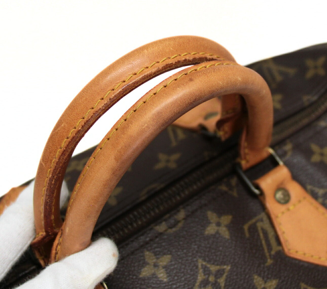 LOUIS VUITTON Monogram Canvas Speedy 35 Bag Size ONE SIZE