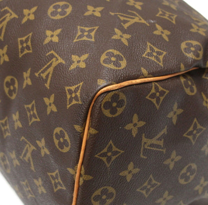 LOUIS VUITTON Monogram Canvas Speedy 35 Bag Size ONE SIZE