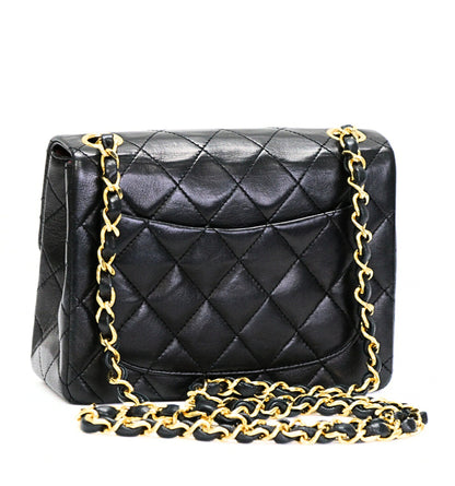 CHANEL Mini Matelasse 17 Lambskin Chain Bag Size ONE SIZE