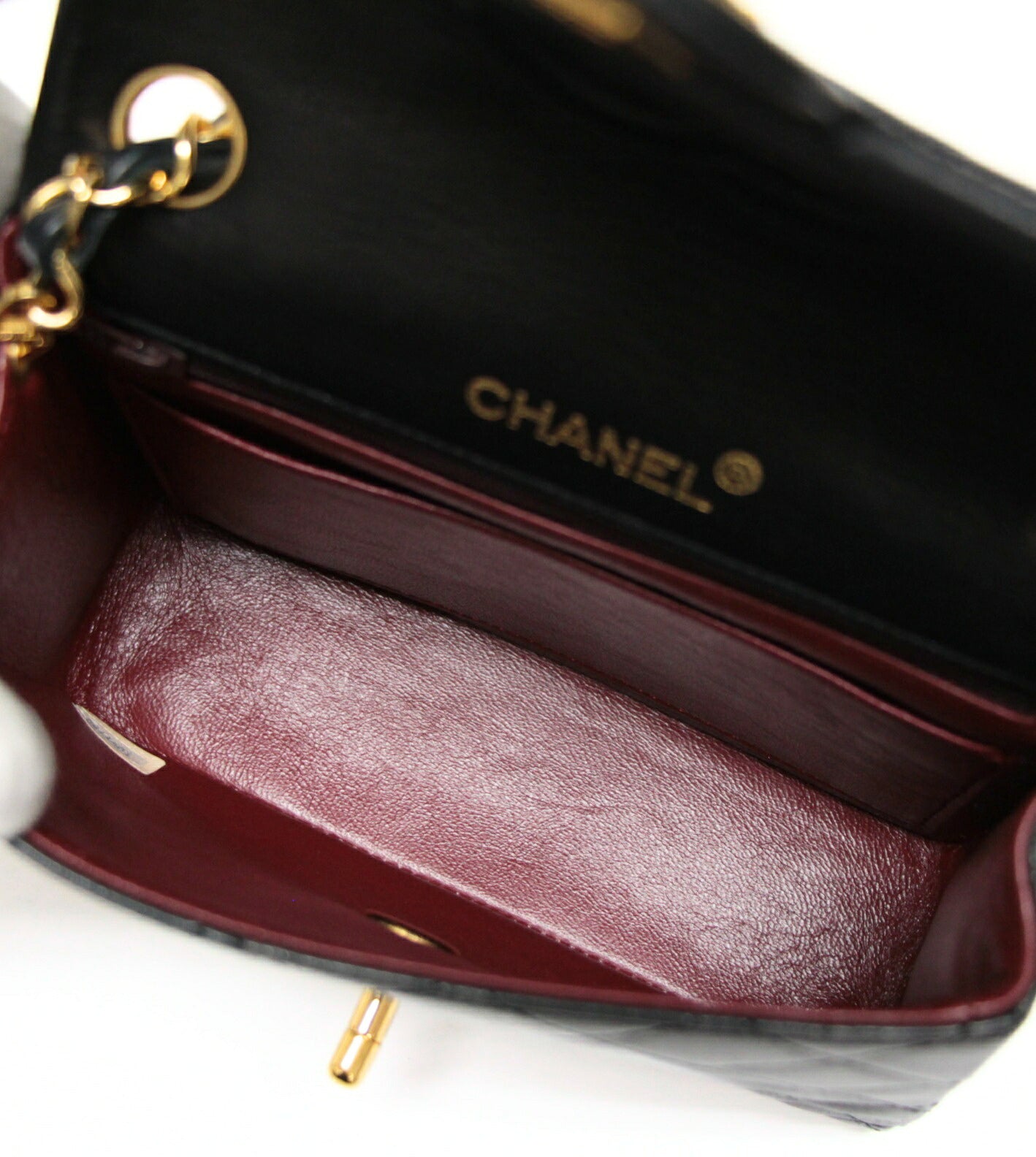 CHANEL Mini Matelasse 17 Lambskin Chain Bag Size ONE SIZE