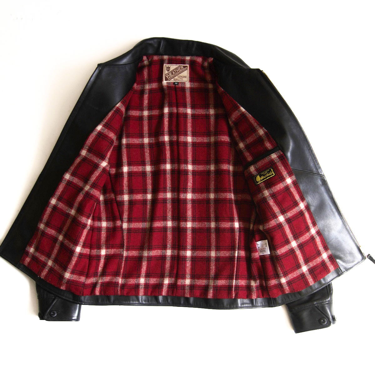 Y'2 Leather HV HORSE SINGLE BREASTED JACKET Size 40