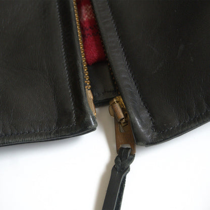 Y'2 Leather HV HORSE SINGLE BREASTED JACKET Size 40