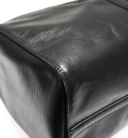 LOUIS VUITTON Keepall 45 Epi Leather Bag Black Size ONE SIZE
