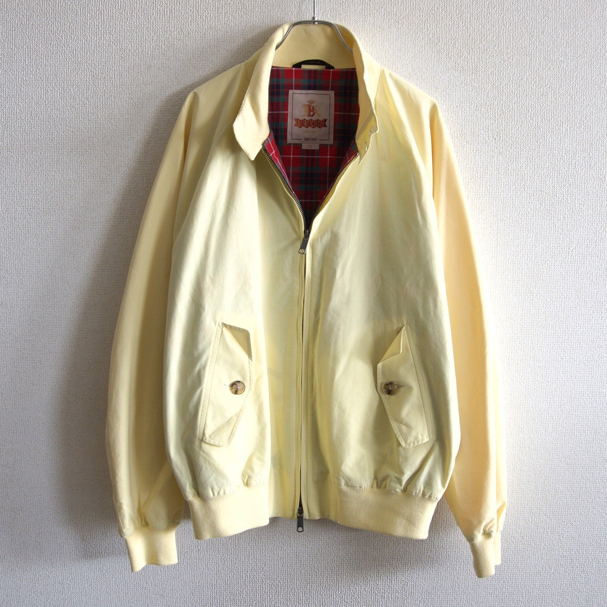 Baracuta G9 Harrington Jacket Yellow Size 42