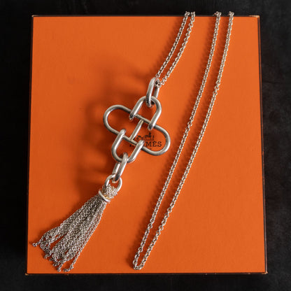 Hermes Tassel Necklace