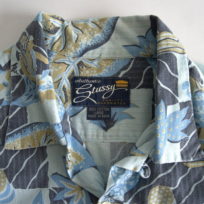 Stussy 90S Aloha shirt Size L