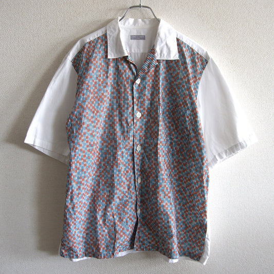 Comme des Garcons 00 00s Short-Sleeve Plaid Shirt Size XL