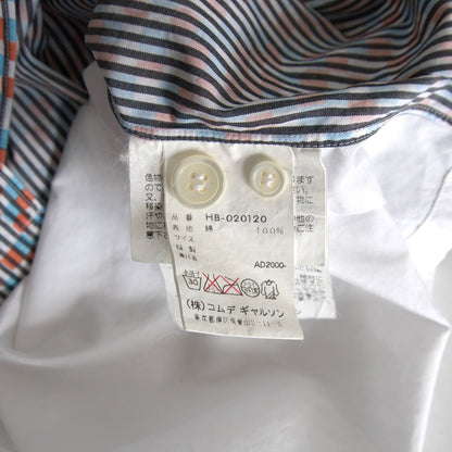 Comme des Garcons 00 00s Short-Sleeve Plaid Shirt Size XL