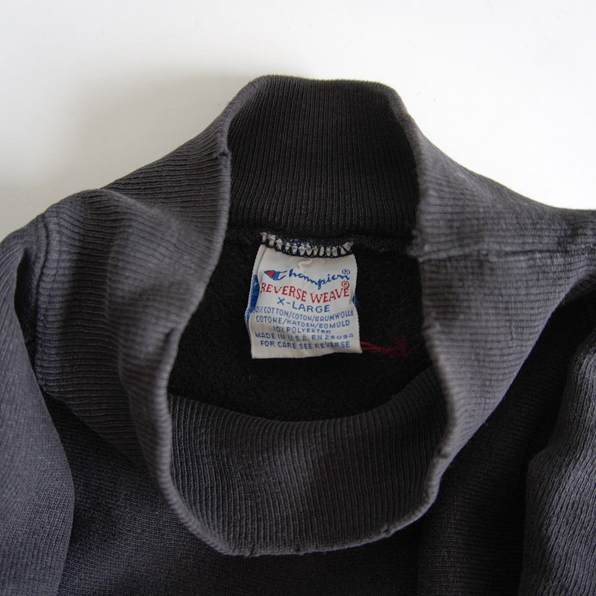 Champion 90S Reverse Weave Mockneck Sweatshirt Size XL