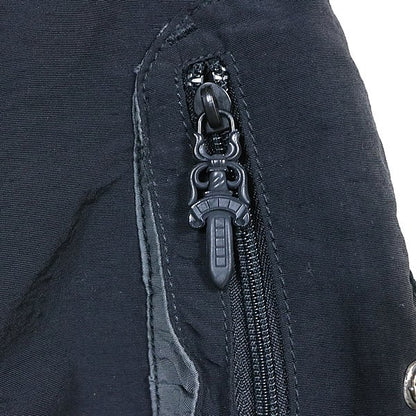 CHROME HEARTS Cross Button Dagger Zip Shorts Black Size 28